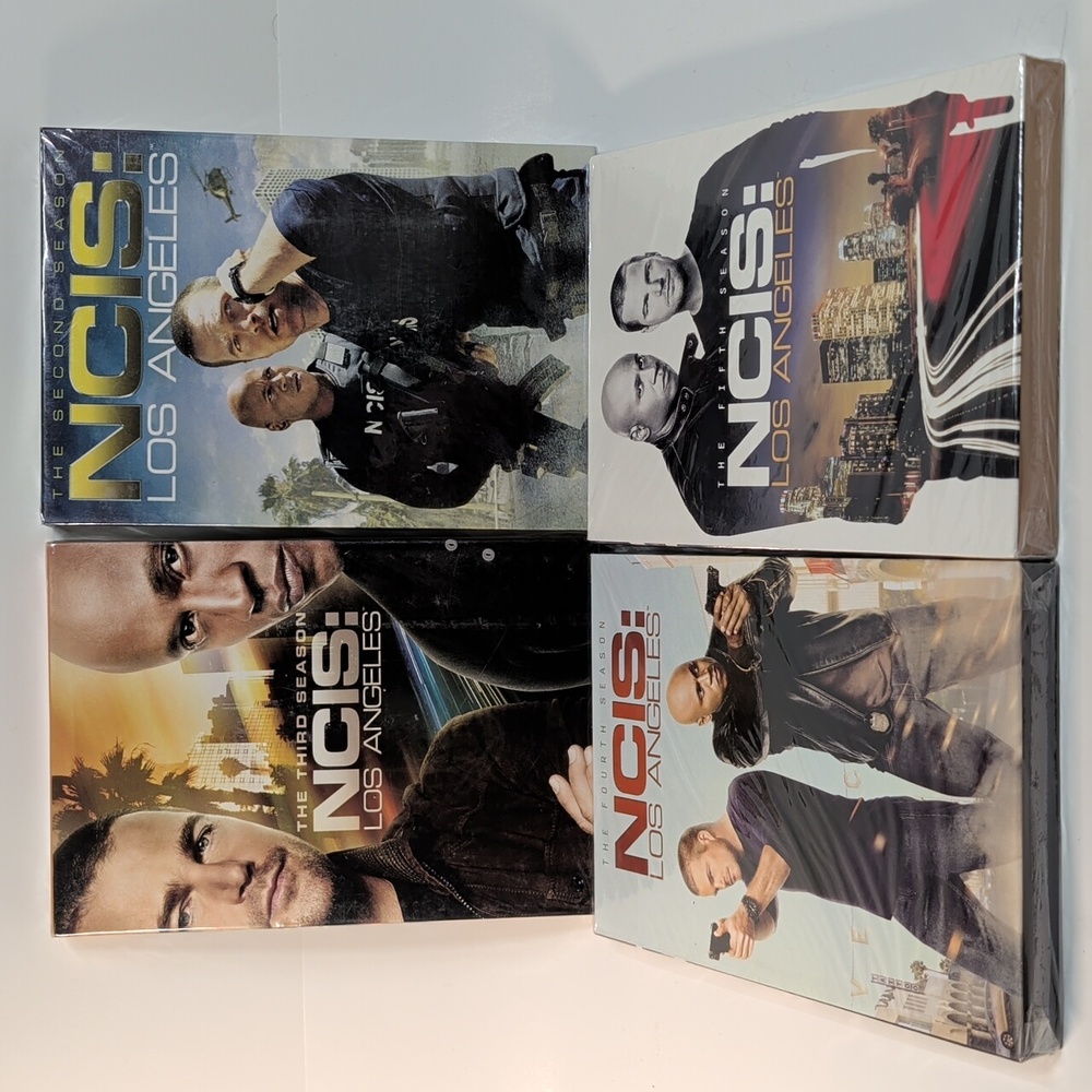 NIP NCIS: Los Angeles Seasons 2-5 DVD Set/Lot + Season Used 1 Bonus